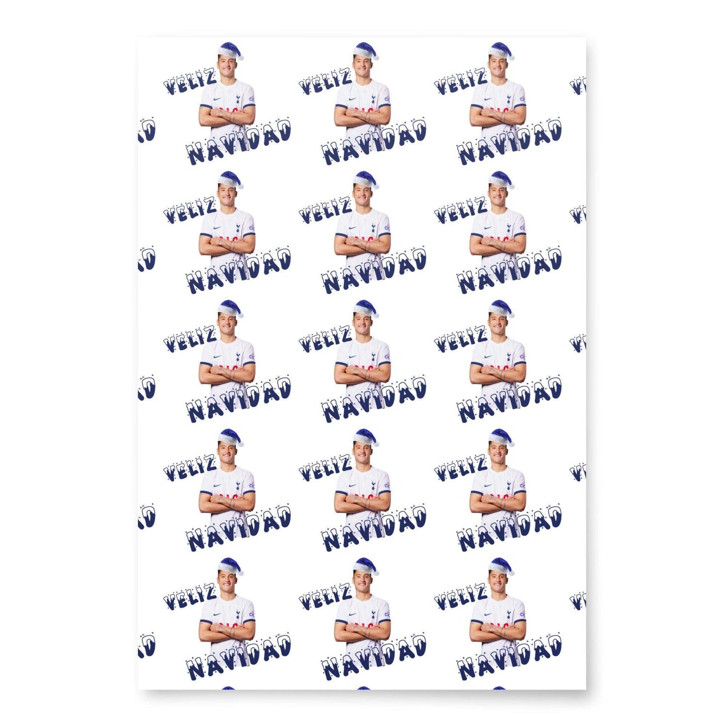 Veliz Navidad Wrapping paper - Game Yarns