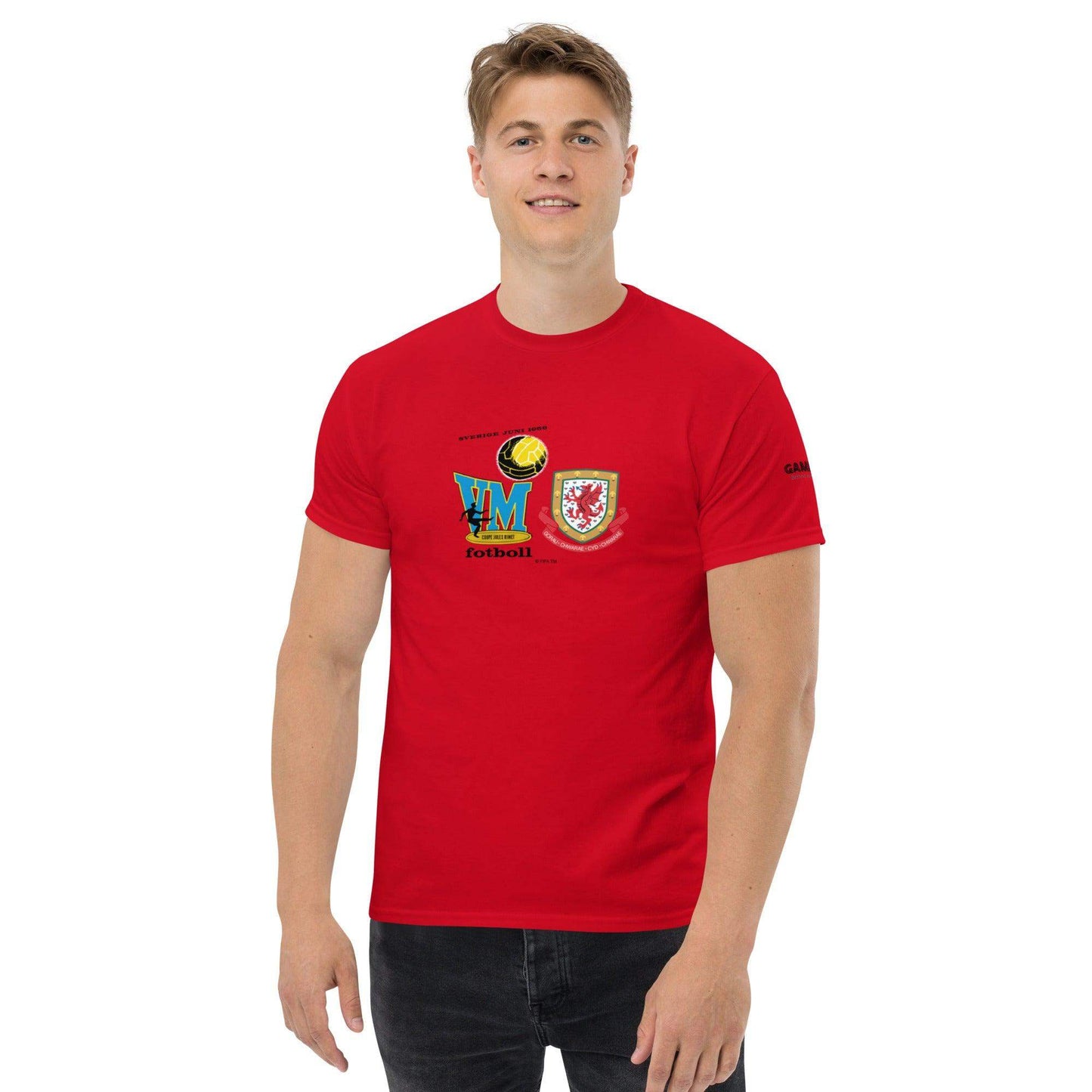 Wales 1958 World Cup Sweden t-shirt by Game Yarns