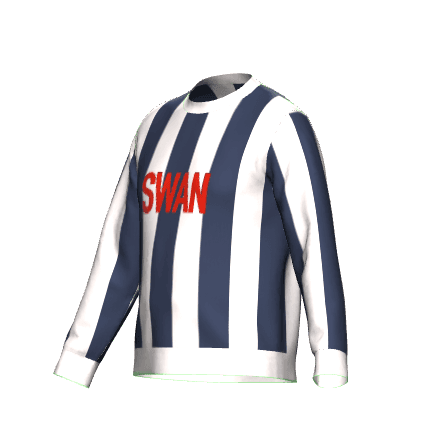 West Brom Retro Knitted Jumper - Game Yarns