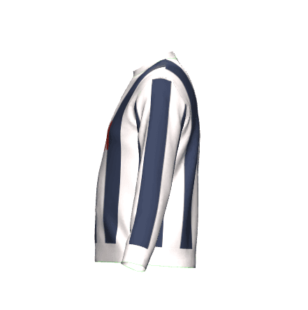 West Brom Retro Knitted Jumper - Game Yarns