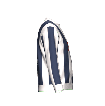 West Brom Retro Knitted Jumper - Game Yarns