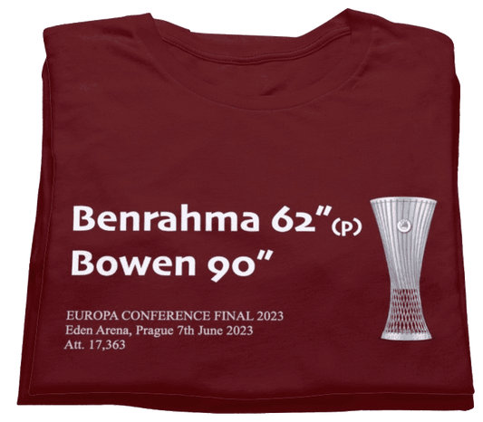 West Ham Europa Conference 2023 Scorers - Game Yarns