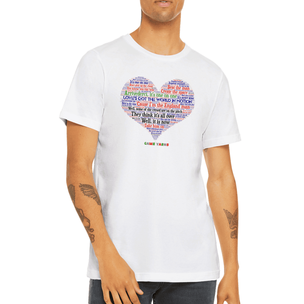 World In Motion Game Yarns Love T-shirt - Game Yarns