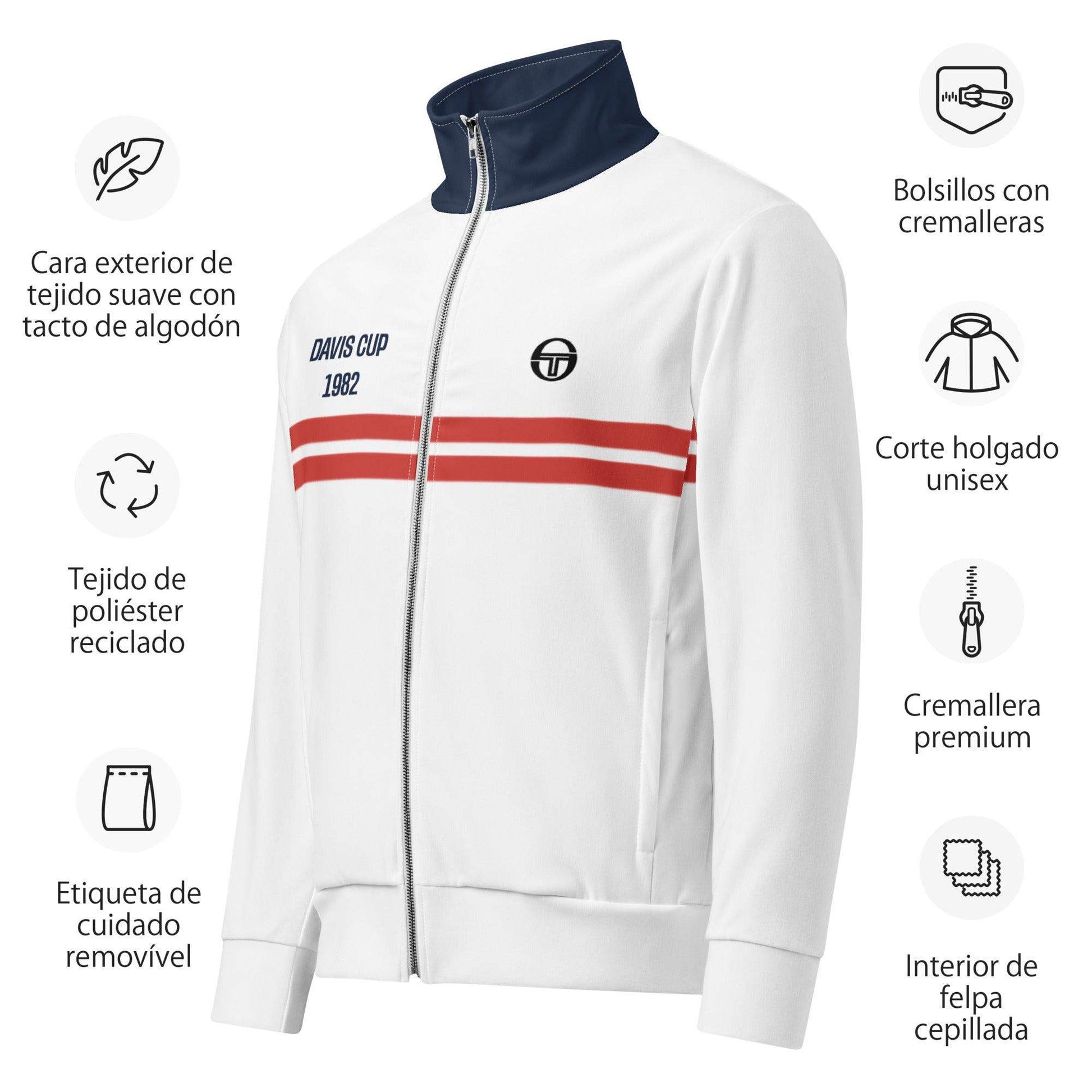 1982 Davis Cup Track Jacket - Game Yarns