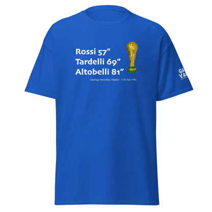 1982 Italy World Cup Final t-shirt - Game Yarns