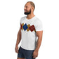 Ivan Lendl Argyle Blue Mustard Athletic T-shirt