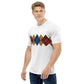 Ivan Lendl All Over Argyle Blue Mustard t-shirt