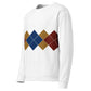 Ivan Lendl Blue Mustard Argyle Sweatshirt