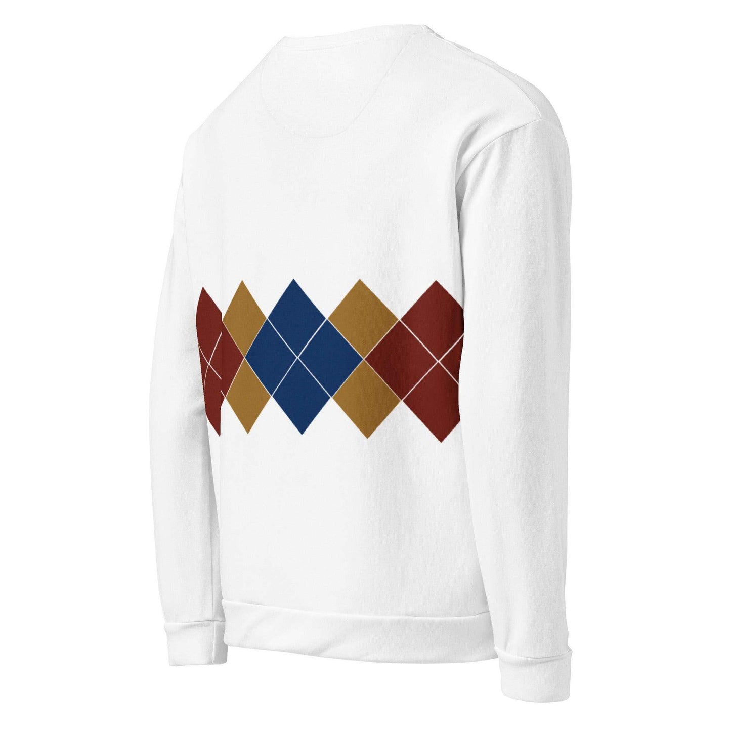 Ivan Lendl Blue Mustard Argyle Sweatshirt