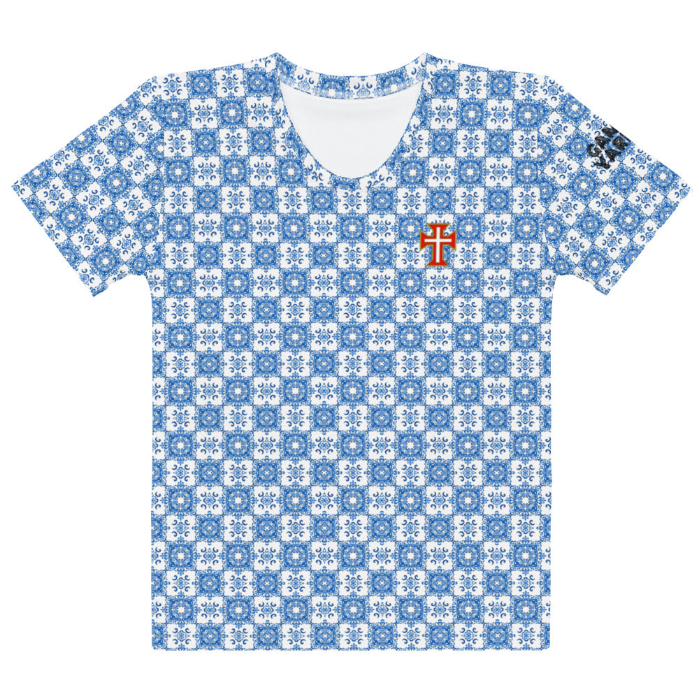 Portugal Football Tile Women's T-shirt