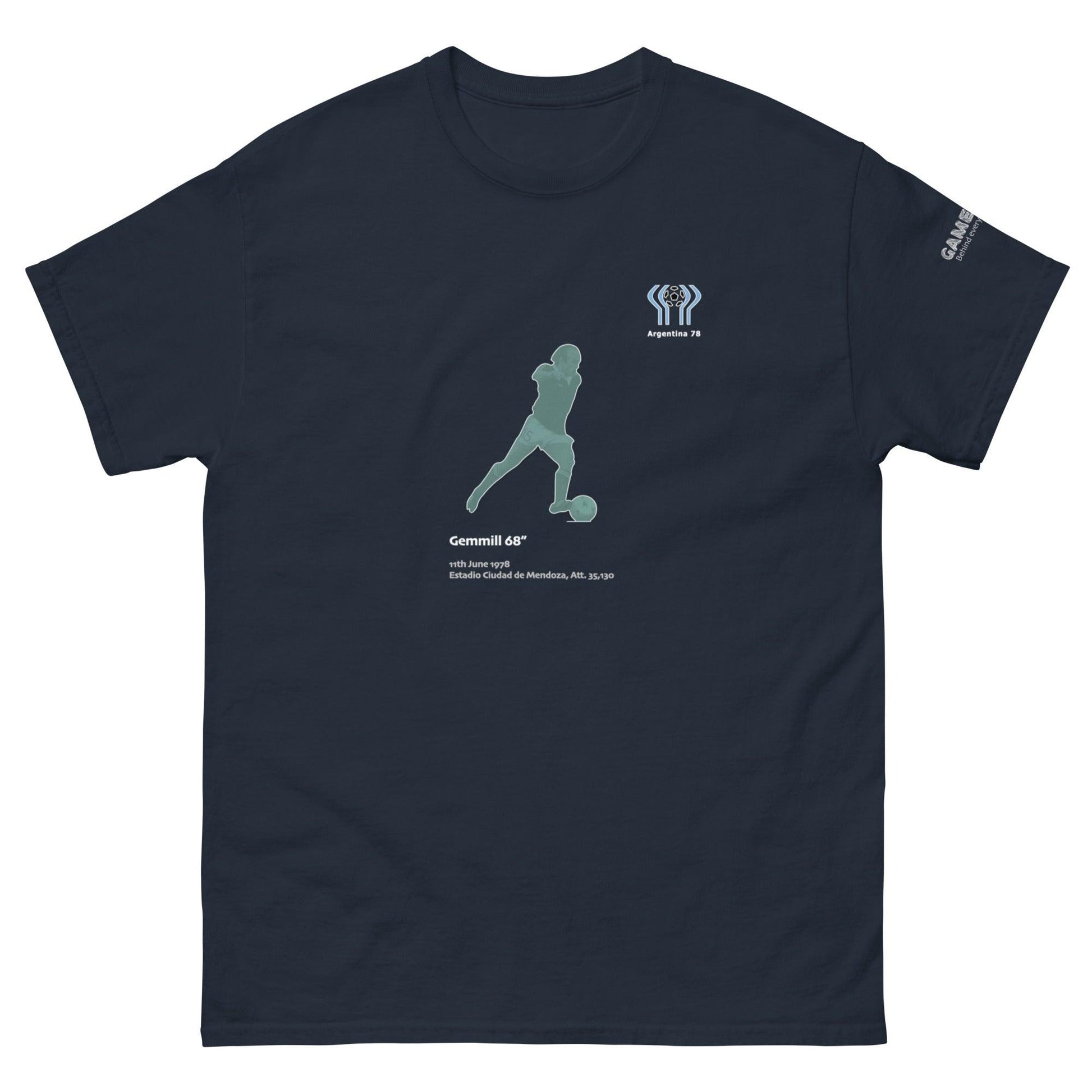 Archie Gemmill 1978 World Cup T-shirt by Game Yarns