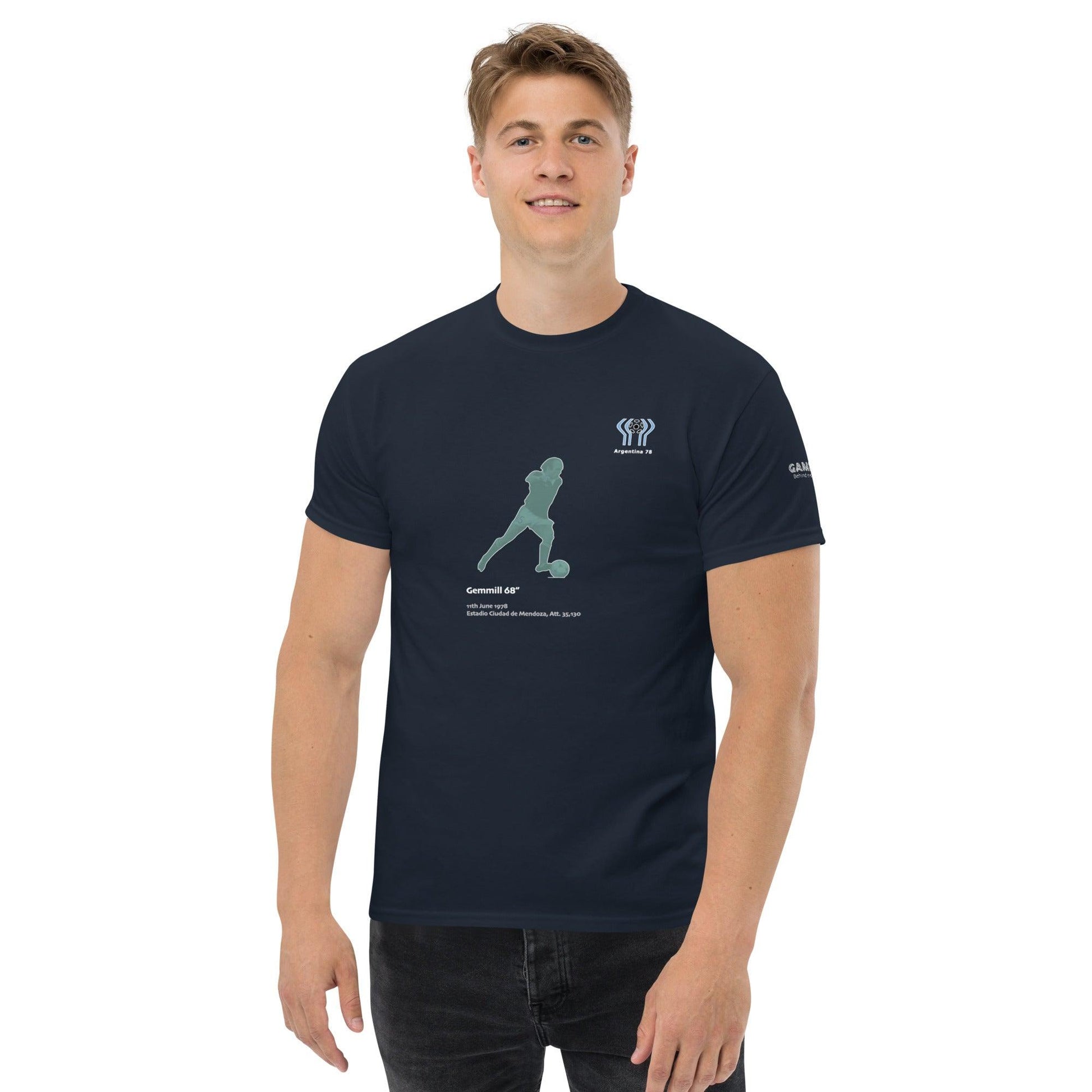 Archie Gemmill 1978 World Cup T-shirt by Game Yarns