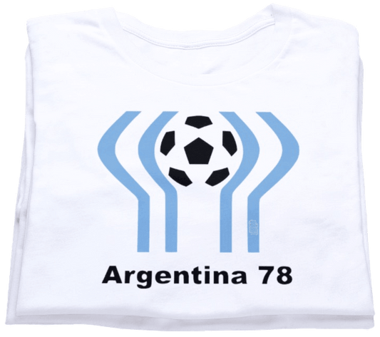 Argentina World Cup 78 t-shirt by game yarns