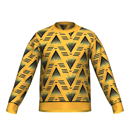 Arsenal Bruised Banana Knitted Jumper - Game Yarns