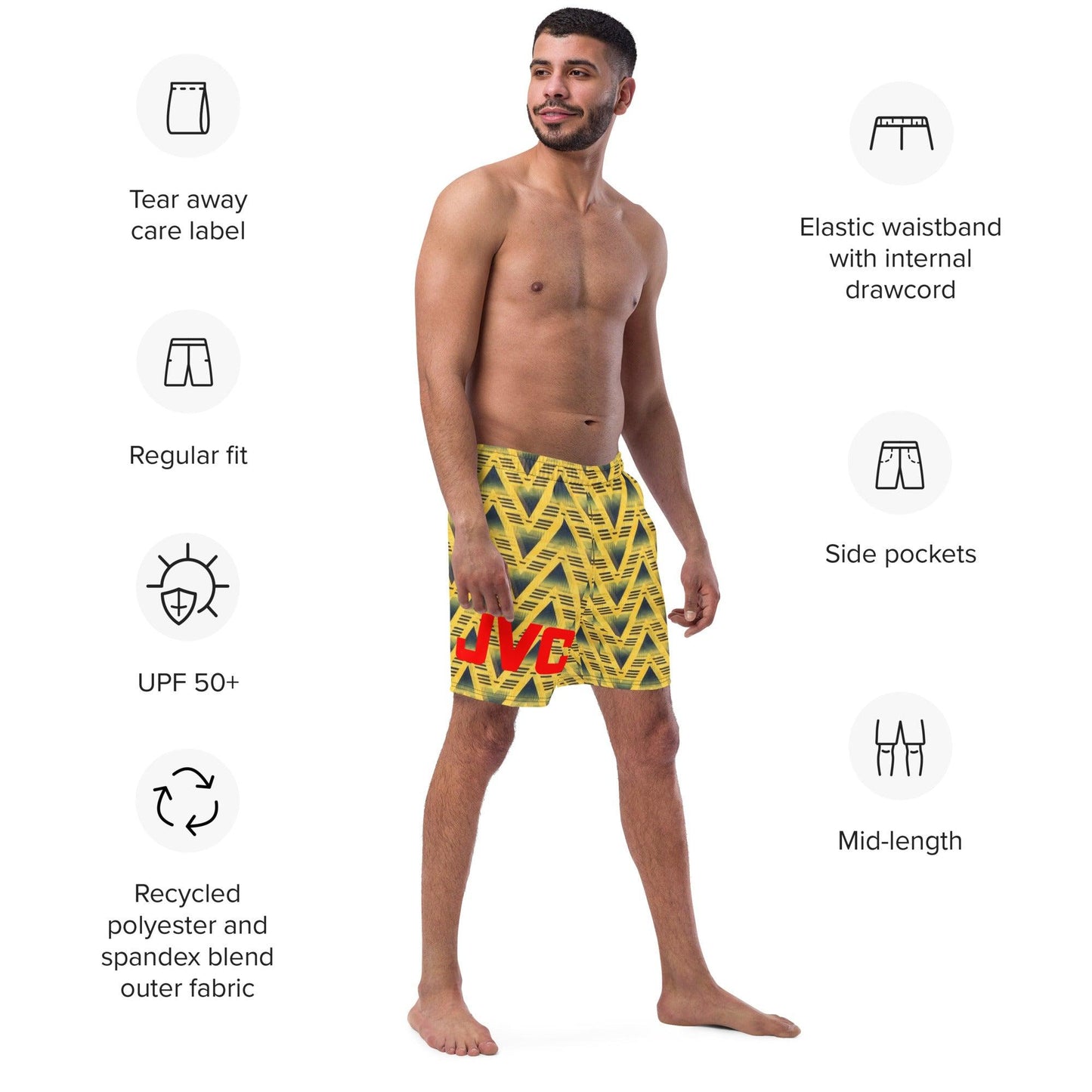 Arsenal Retro Men's swim trunks - Game Yarns