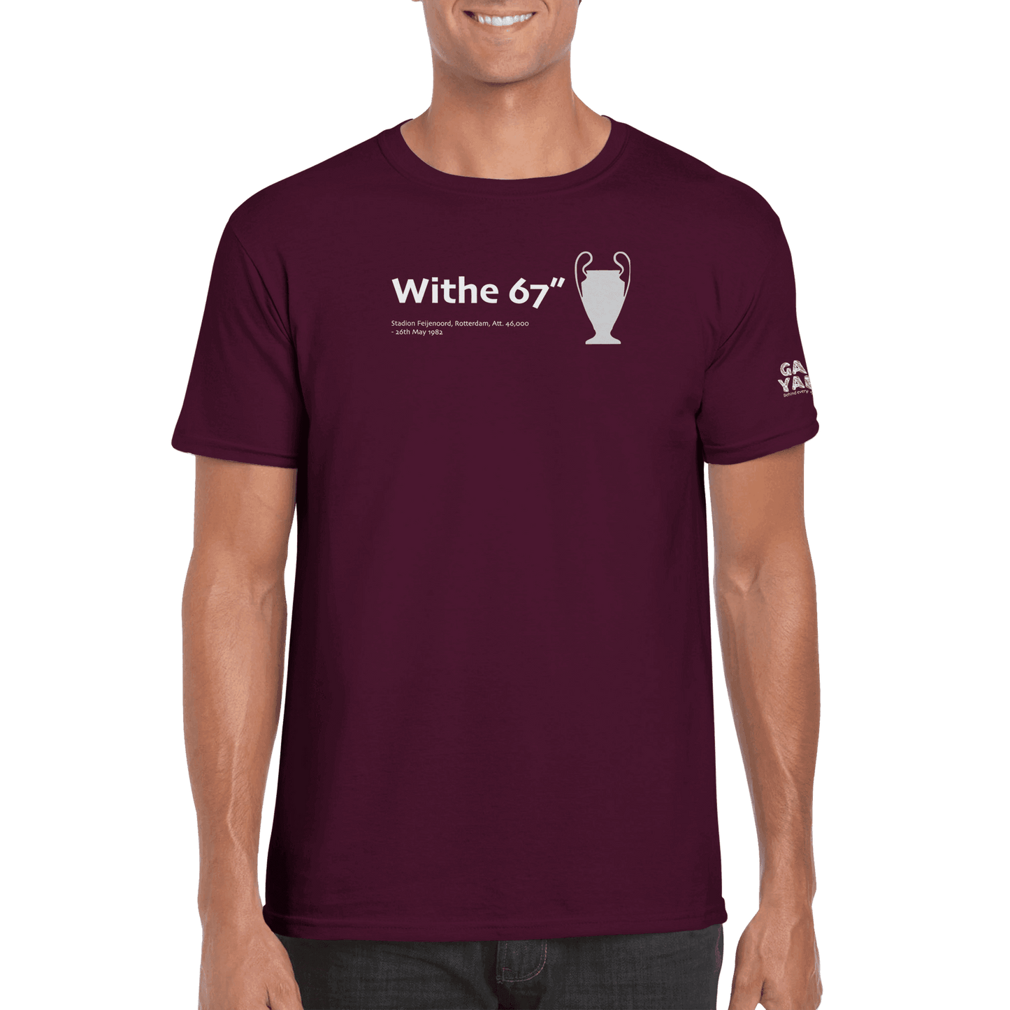 Aston Villa 1982 European Cup Game Yarns T-shirt - Game Yarns