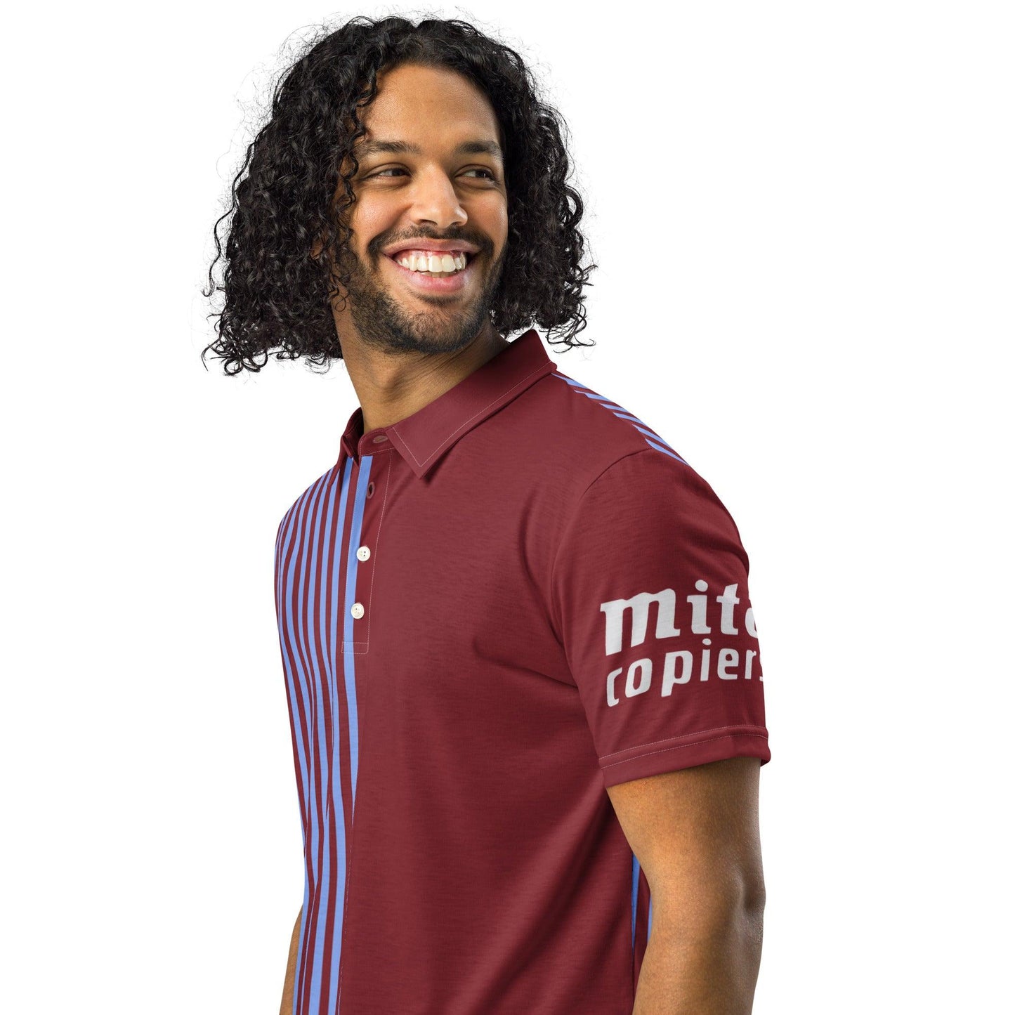 Aston Villa Retro Golf Polo Shirt - Game Yarns