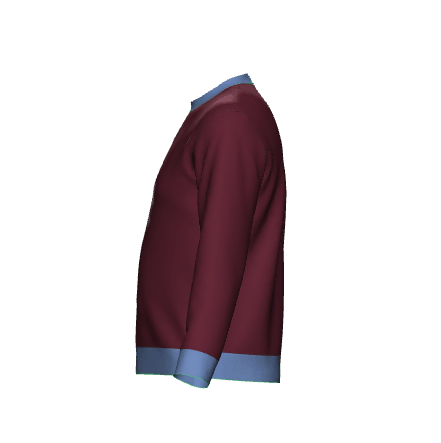 Aston Villa Retro Knitted Jumper - Game Yarns