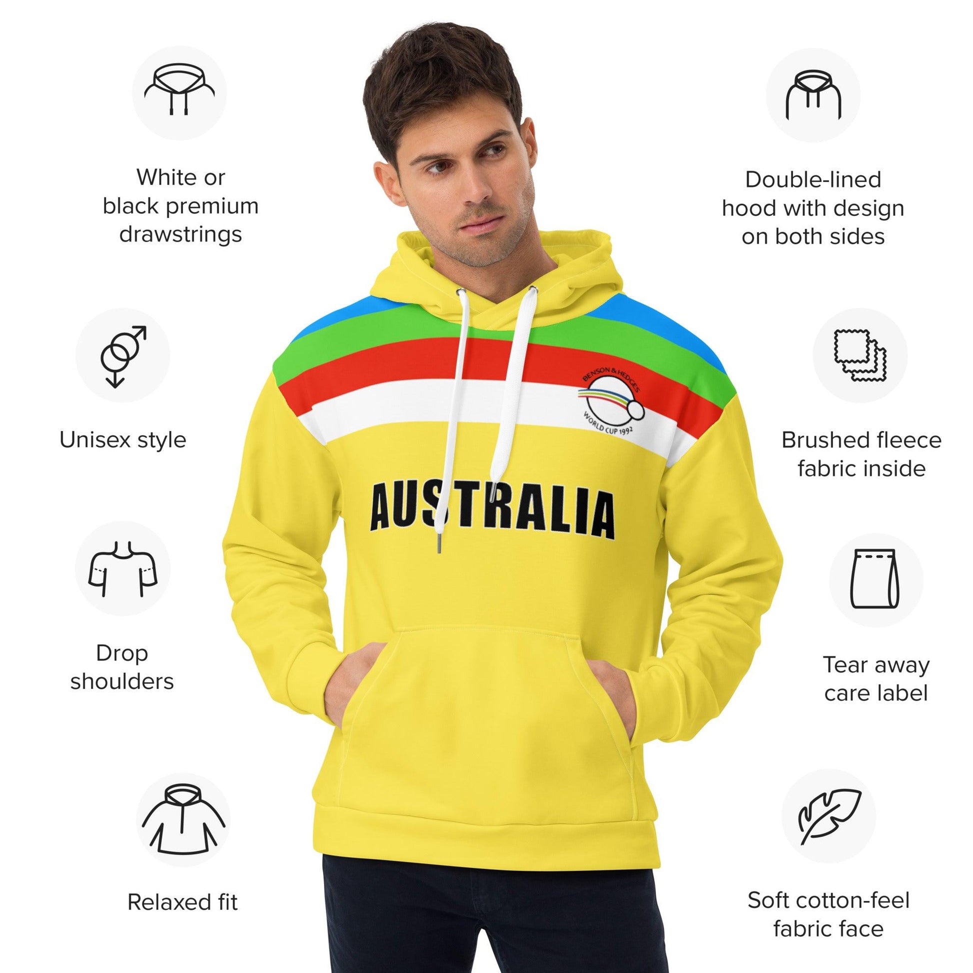 Australia Retro Cricket Hoodie - Game Yarns