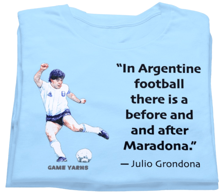 "In Argentine football there is a before and after Maradona"