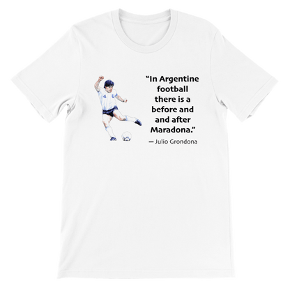 Before and After Diego Maradona T-Shirt