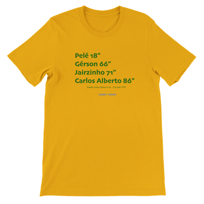 Brasil 1970 World Cup Final T-shirt by Game Yarns