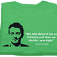 Brian Clough Always Right T-Shirt - Game Yarns