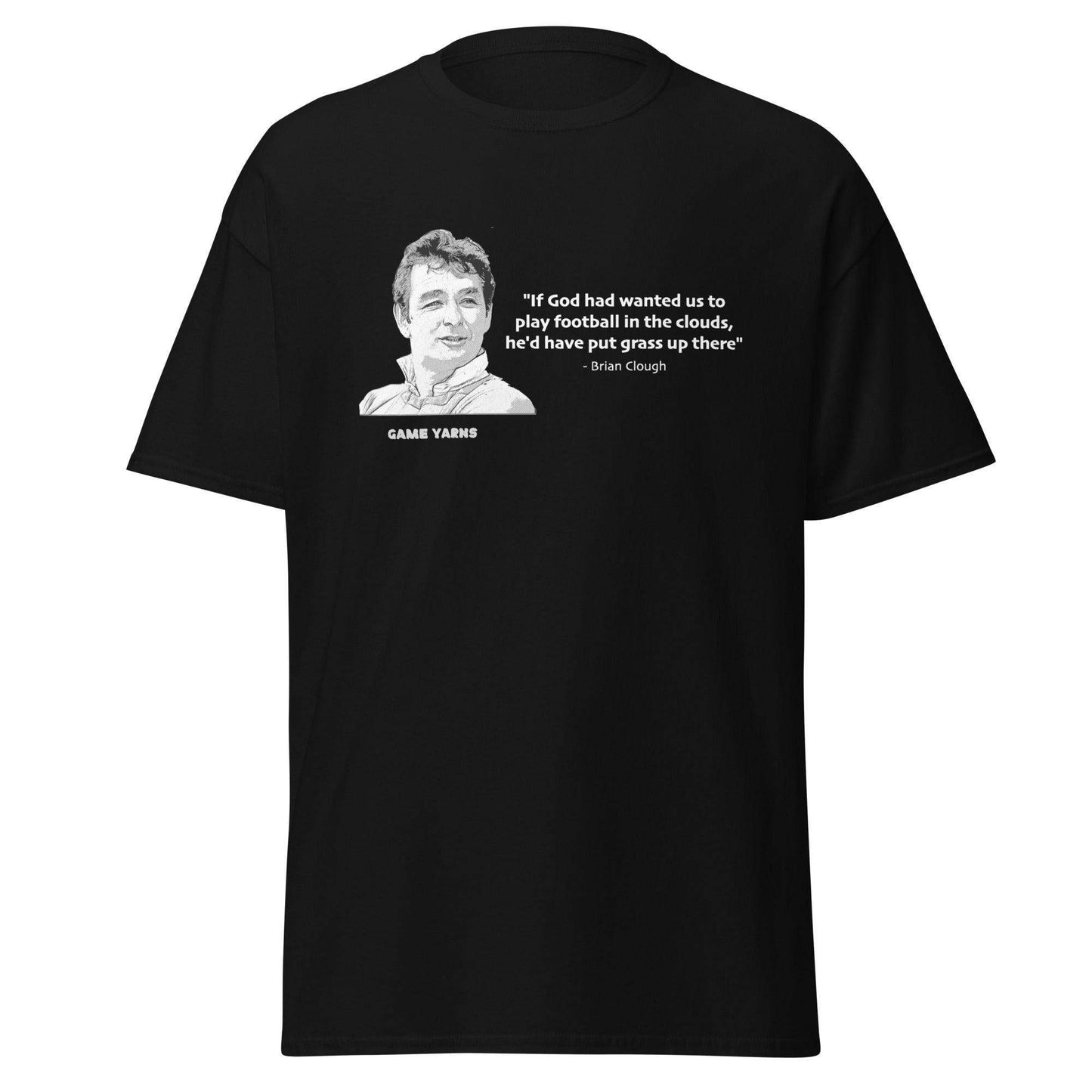 Brian Clough Football Clouds T-Shirt - Game Yarns