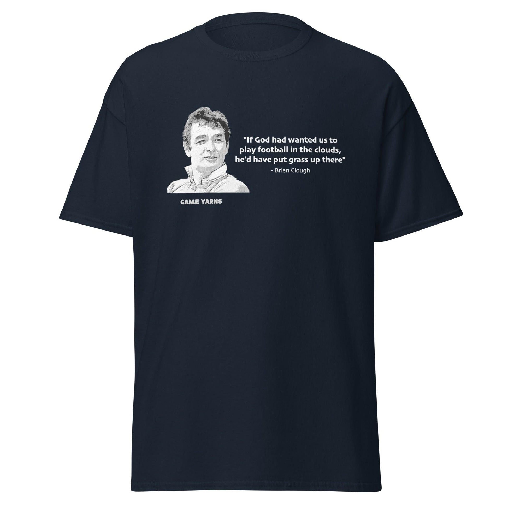 Brian Clough Football Clouds T-Shirt by Game Yarns