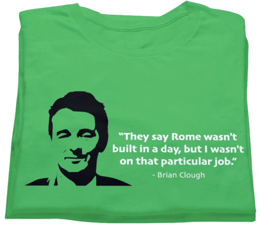 Brian Clough Rome Job T-Shirt - Game Yarns