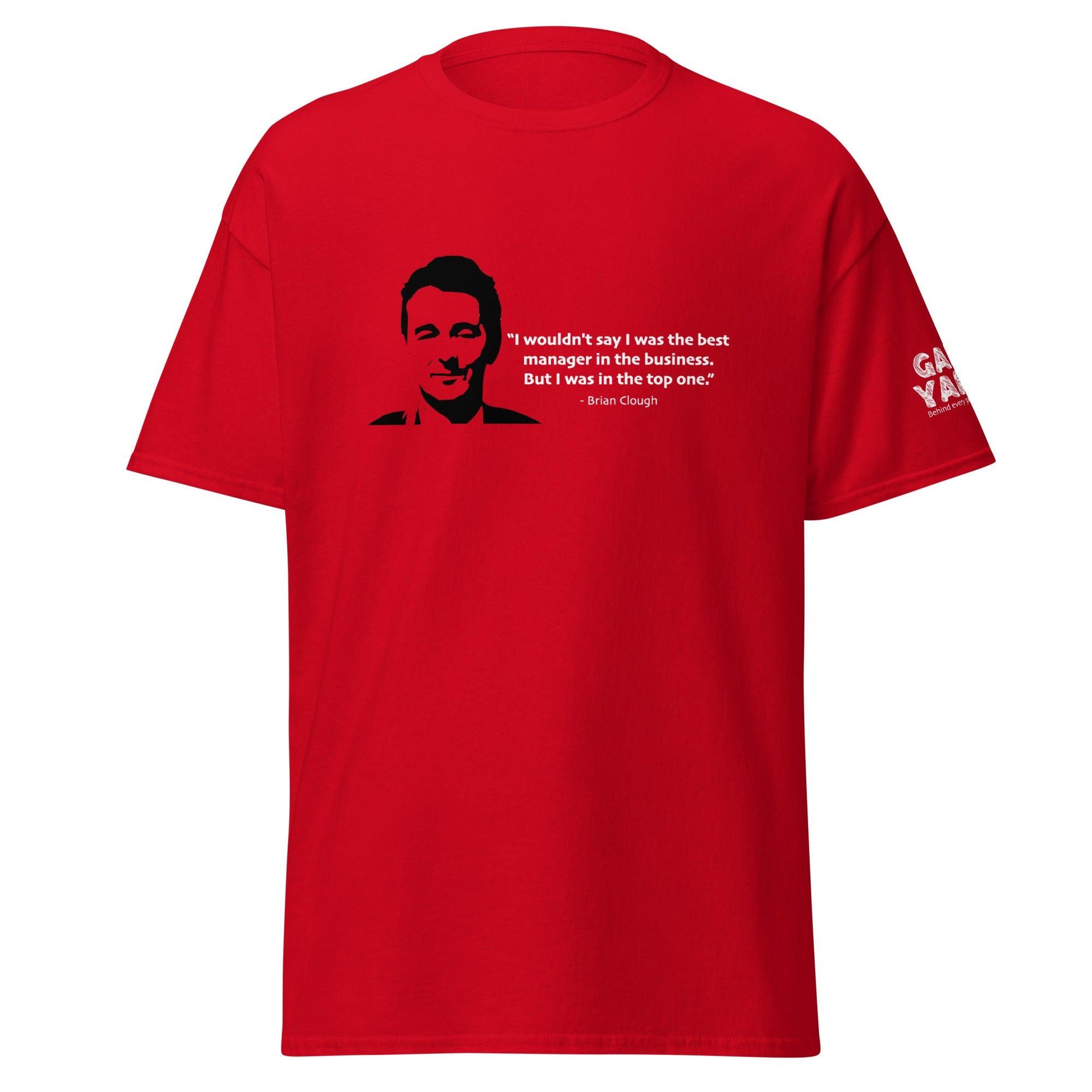 Brian Clough Top Manager T-Shirt - Game Yarns