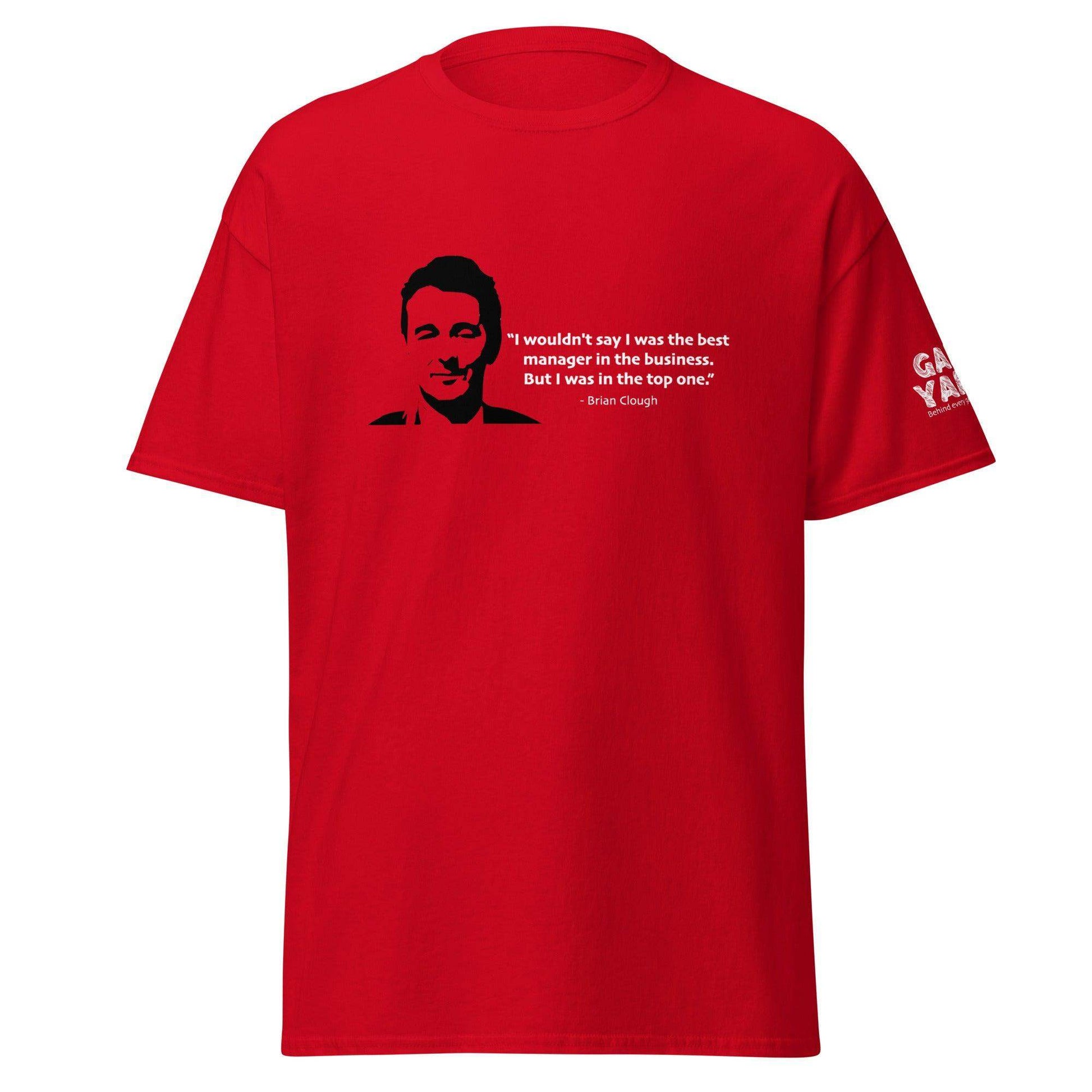 Brian Clough Top Manager T-Shirt - Game Yarns