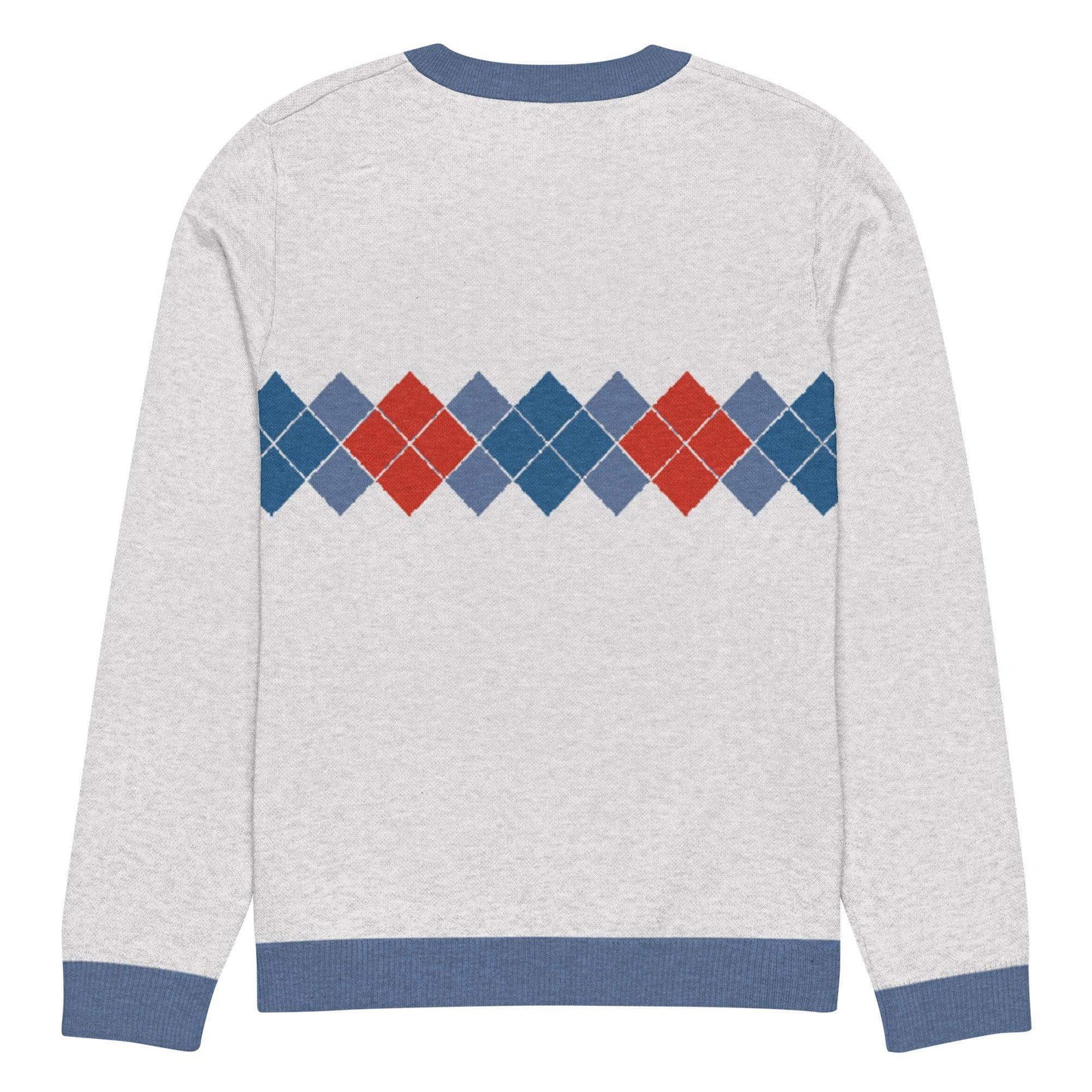 Ivan Lendl Argyle Knitted Sweater