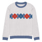 Ivan Lendl Argyle Knitted Sweater