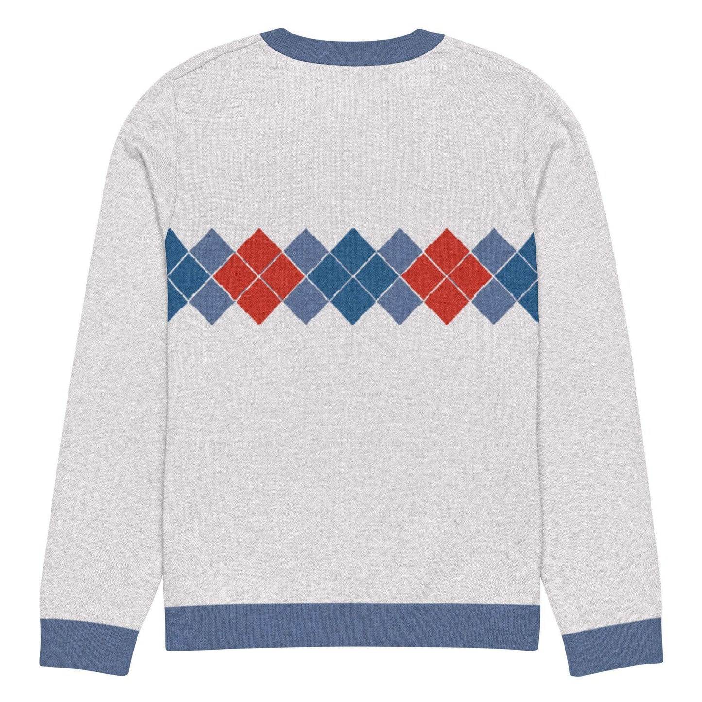 Ivan Lendl Argyle Knitted Sweater