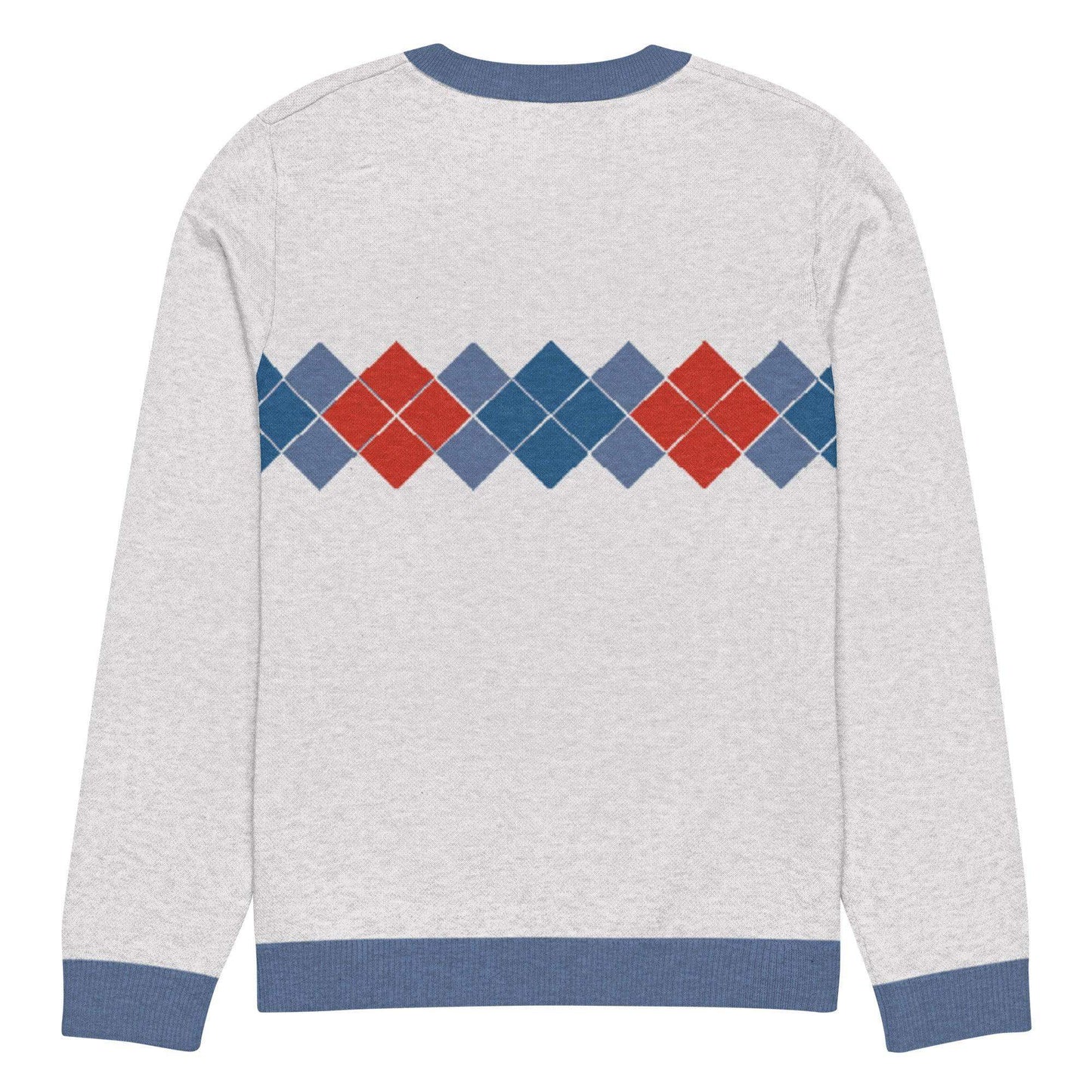 Ivan Lendl Argyle Knitted Sweater