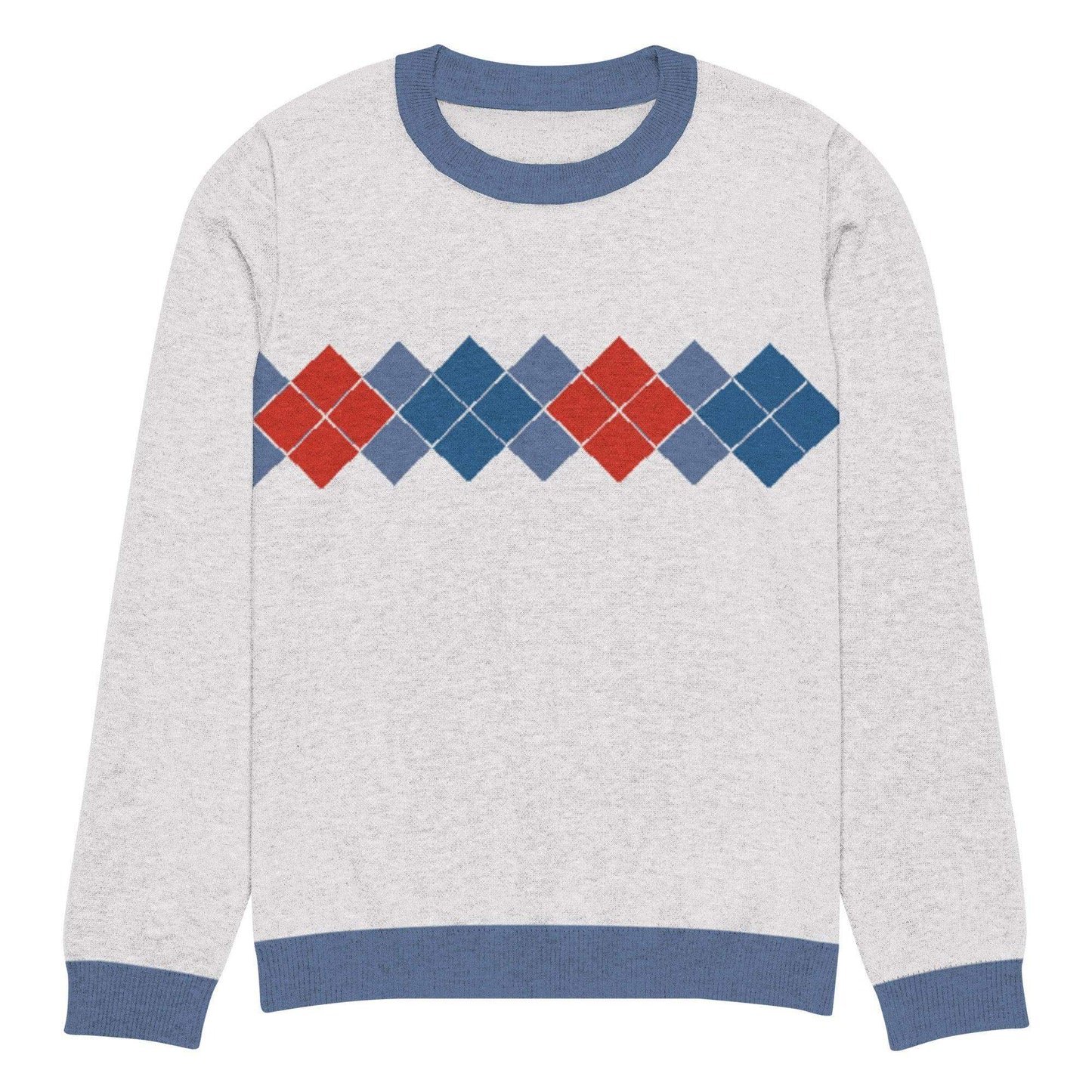 Ivan Lendl Argyle Knitted Sweater