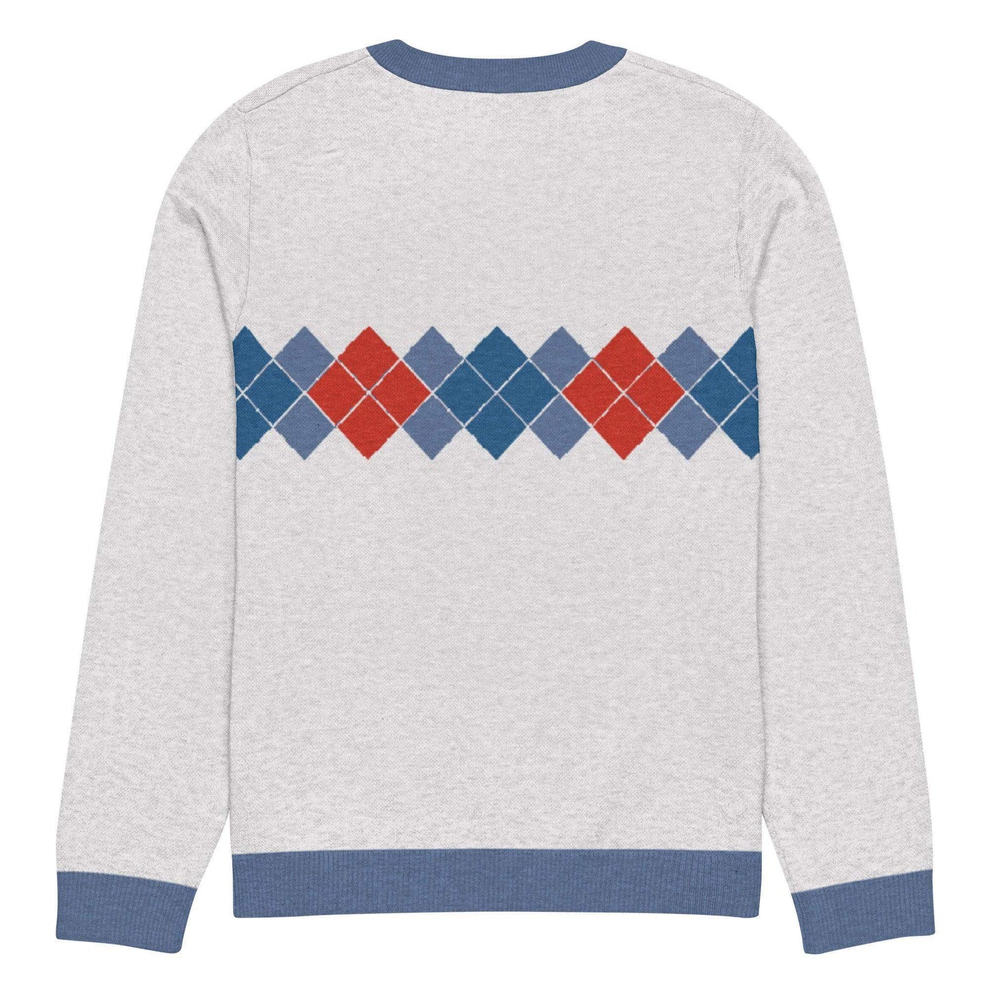 Ivan Lendl Argyle Knitted Sweater