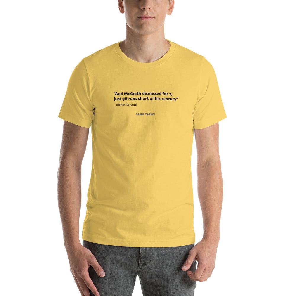 Classic Richie Benaud Game Yarns T-shirt - Game Yarns