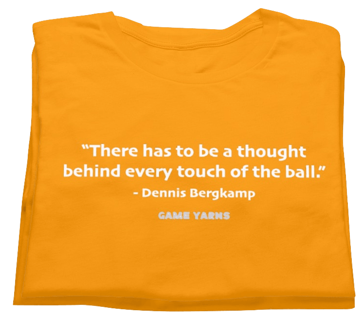 Dennis Bergkamp Thinking Football - Game Yarns