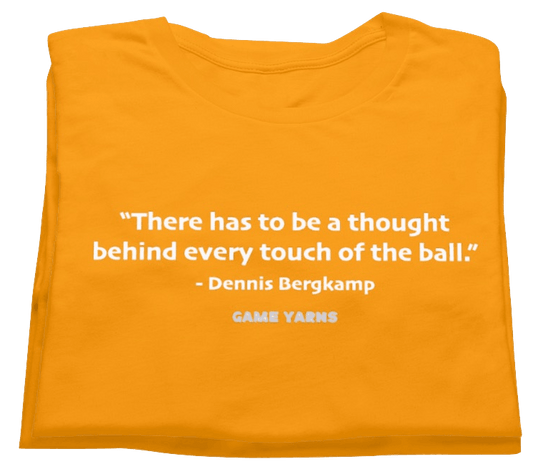 Dennis Bergkamp Thinking Football - Game Yarns
