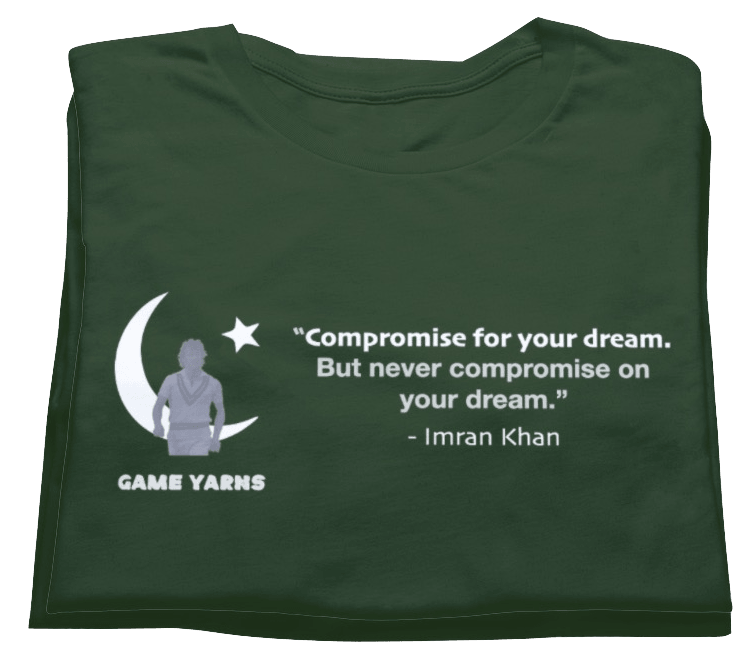 Dreams by Imran Khan a Game Yarns T-shirt