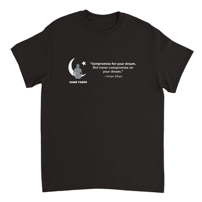 Dreams by Imran Khan a Game Yarns T-shirt