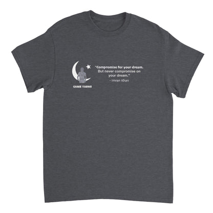 Dreams by Imran Khan a Game Yarns T-shirt