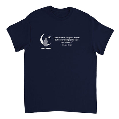 Dreams by Imran Khan a Game Yarns T-shirt