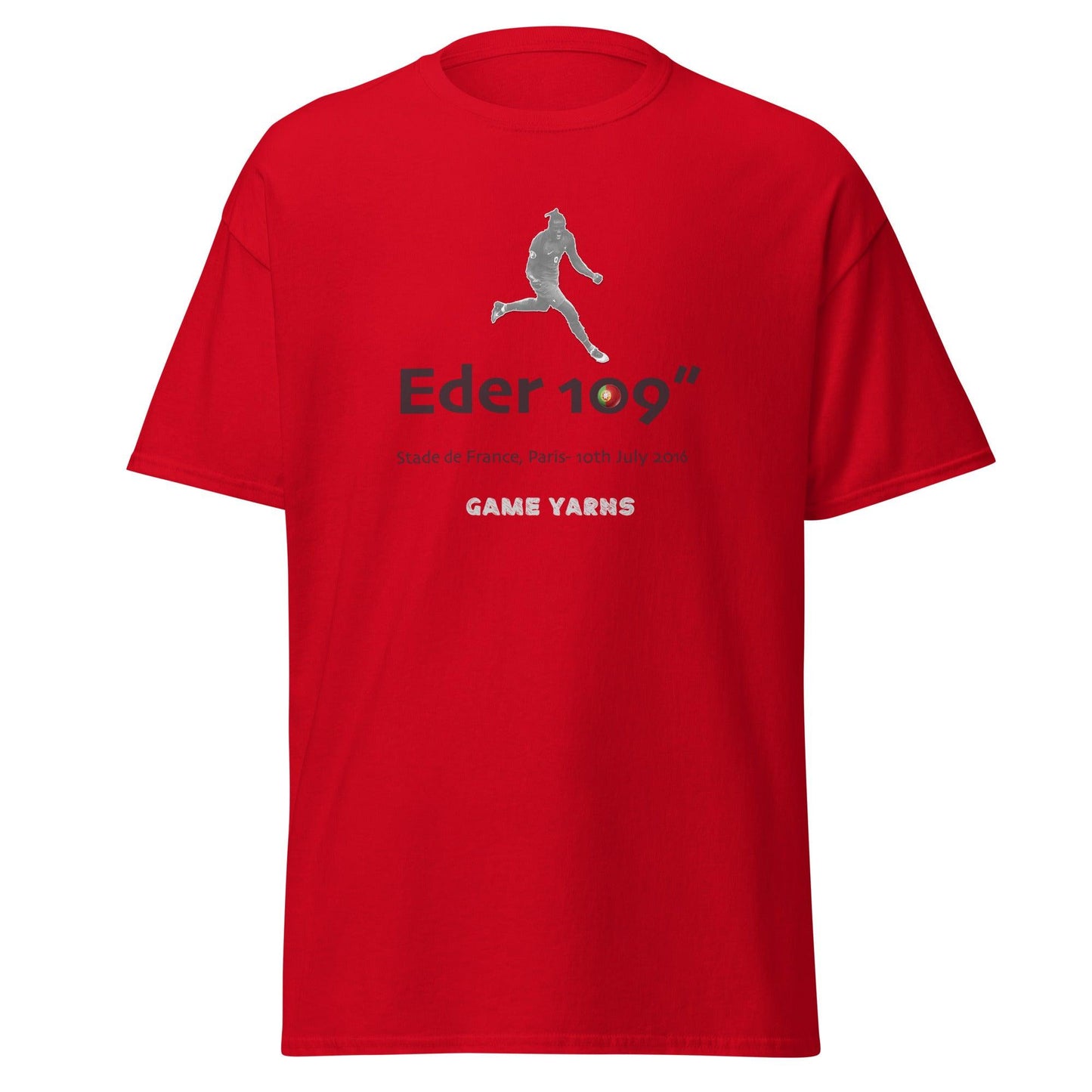 Eder Portugal Euro 2016 t-shirt  by Game Yarns
