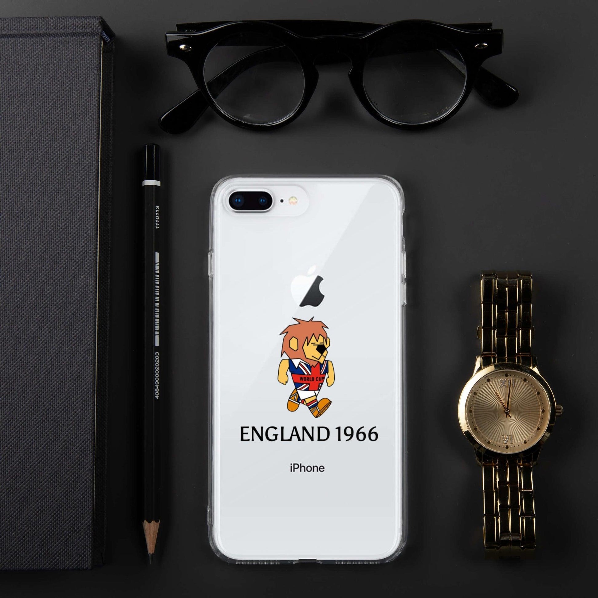 England World Cup Willie 1966 iPhone Case - Game Yarns