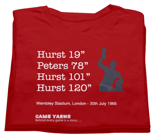 England Football World Cup Winners 1966 t-shirt by Game Yarns