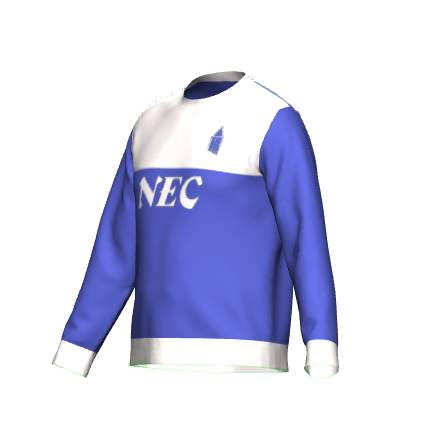 Everton Retro Knitted Jumper - Game Yarns