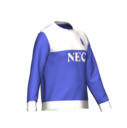 Everton Retro Knitted Jumper - Game Yarns